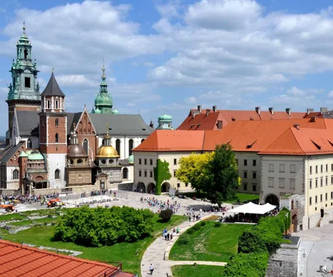 October in Krakow Before the Towers Shut for Winter