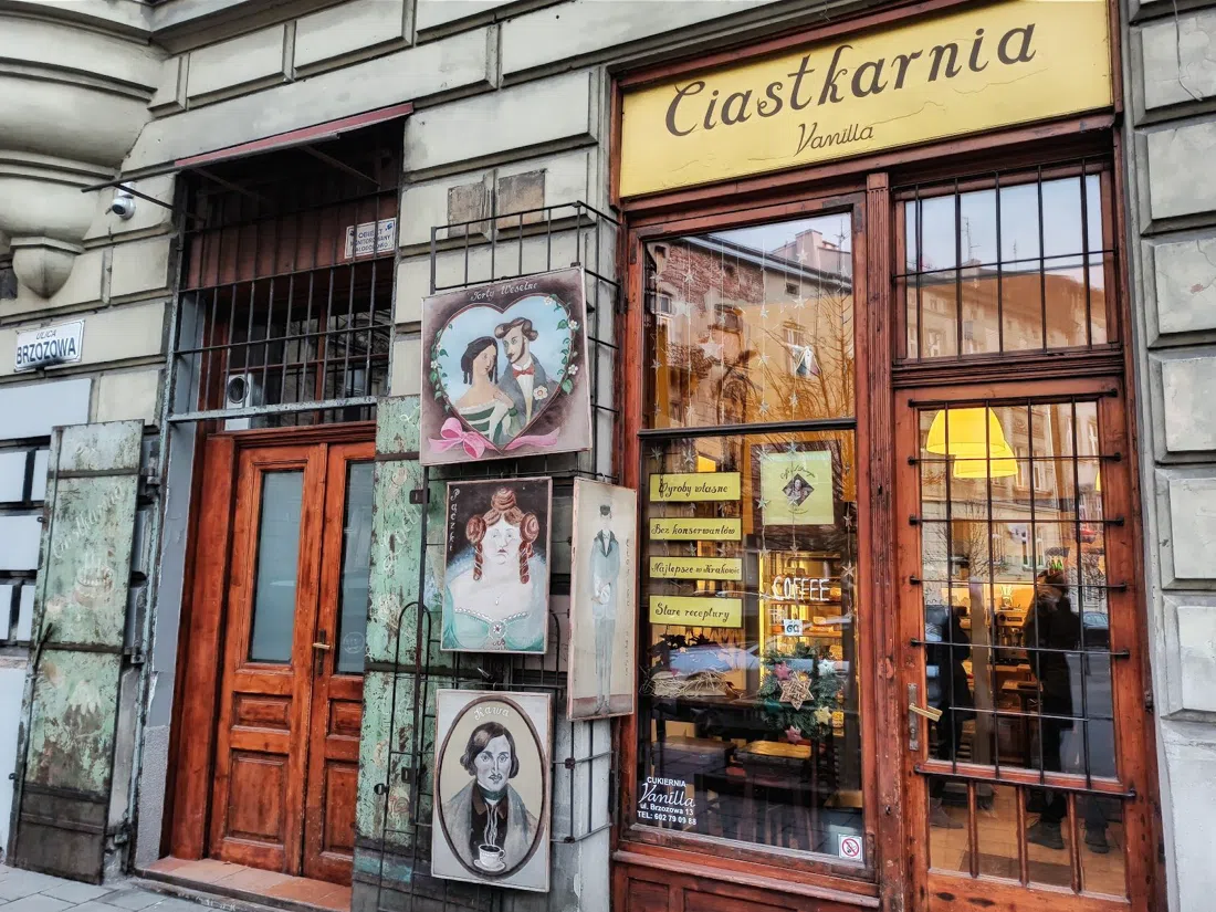 Ciastkarnia Vanilla, Krakow