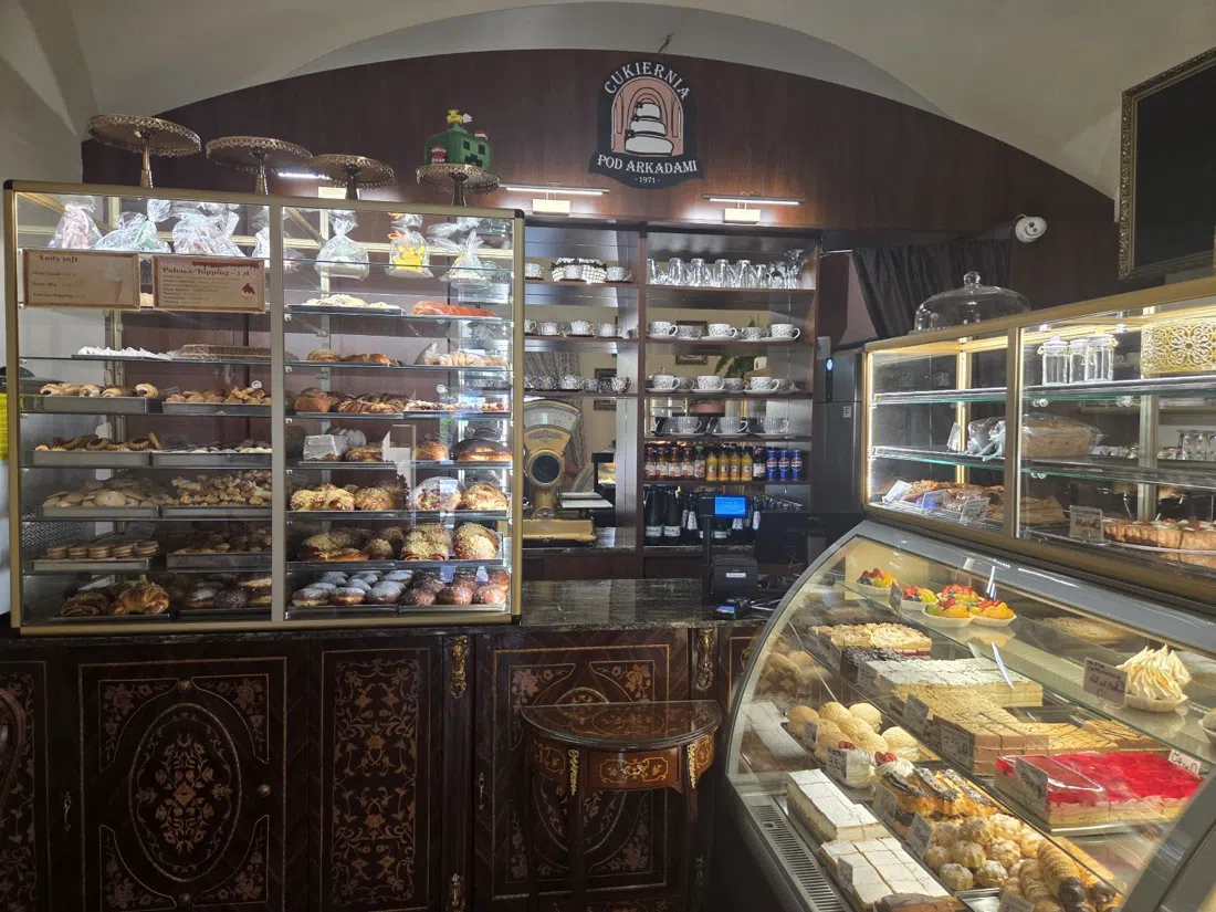 Cukiernia pod Arkadami 1971, Krakow