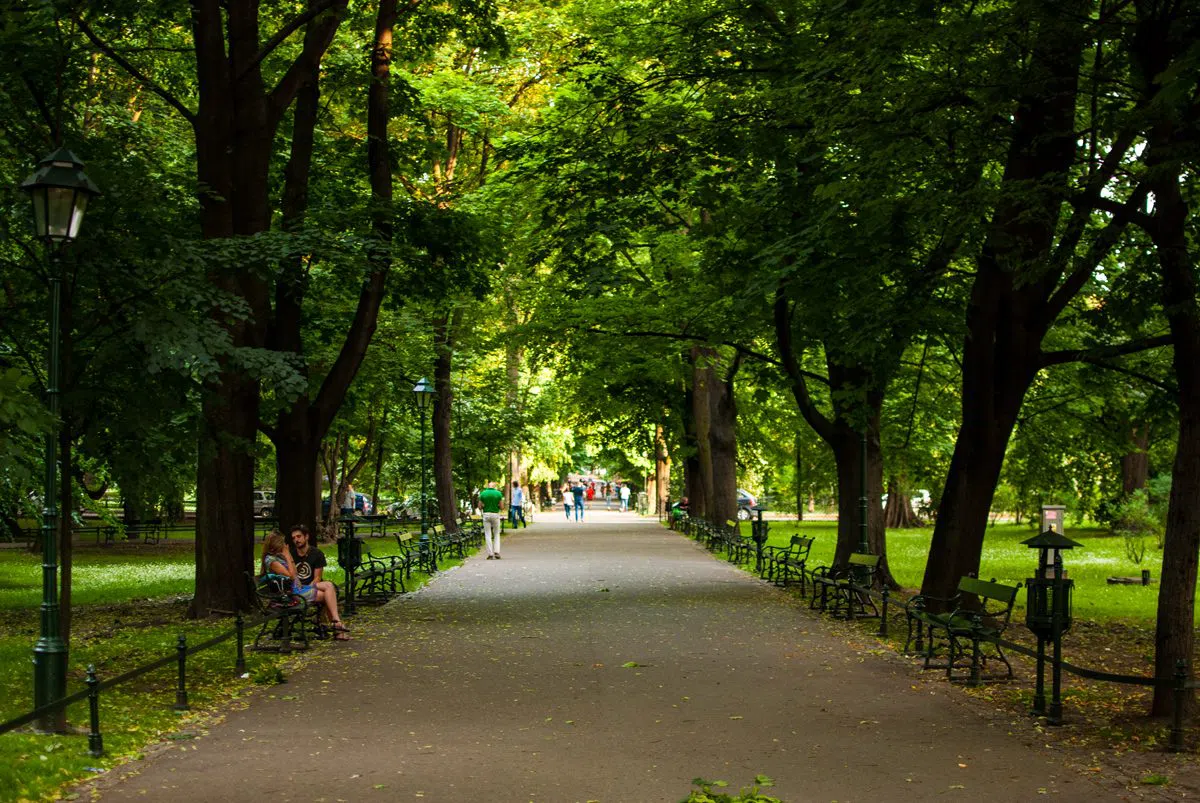 Walking Krakow's Green Ring Before the City Wakes