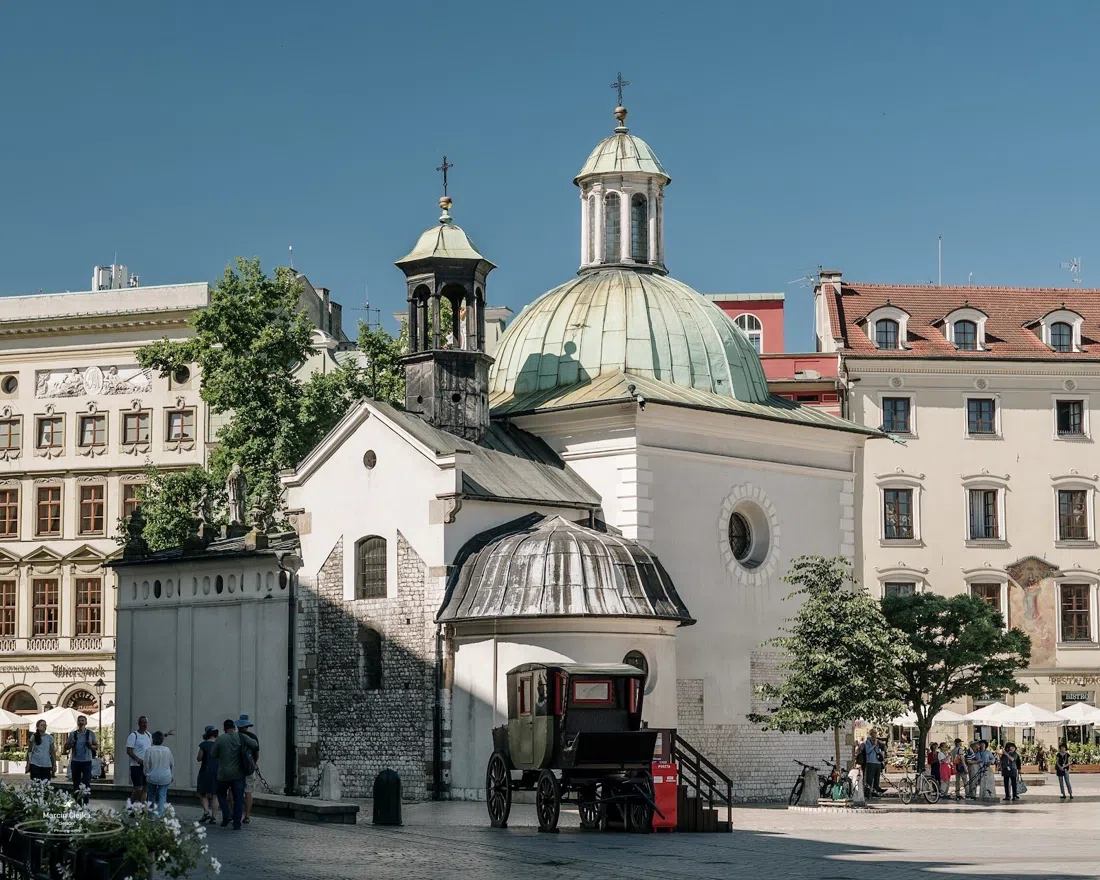 St. Adalberts Kirke — Kælderudstilling, Krakow