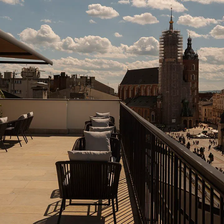 Sky Bar at Hotel Stary, Krakow