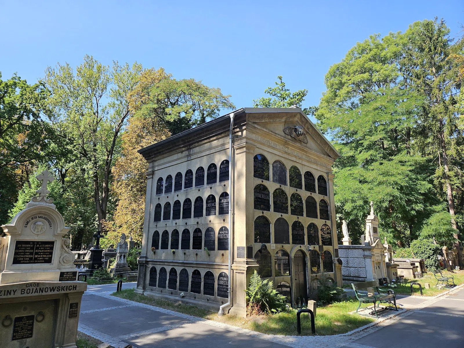 Rakowicki-kyrkogården (Cmentarz Rakowicki), Krakow