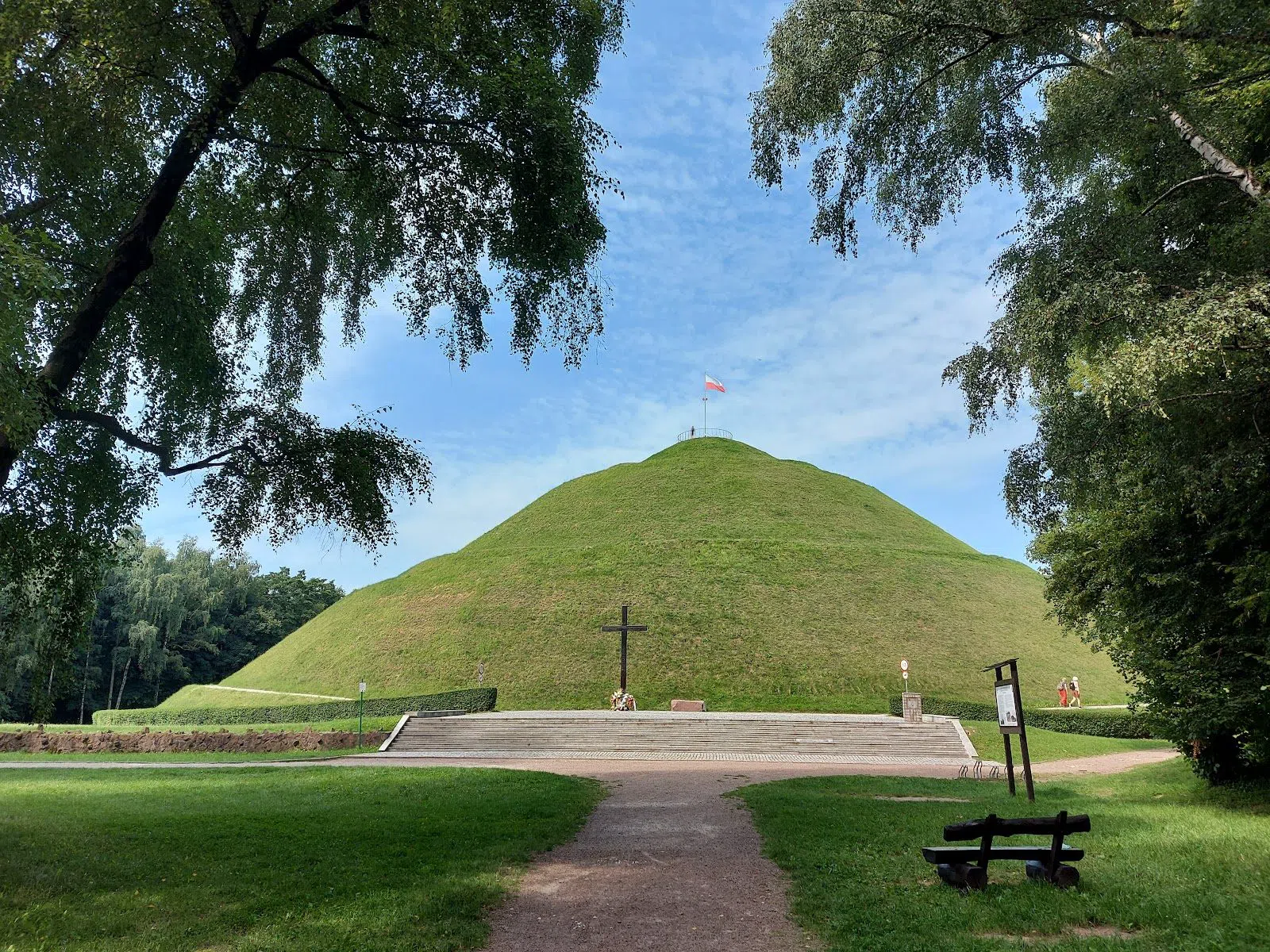 Piłsudski-haugen (Kopiec Piłsudskiego, Sowiniec), Krakow